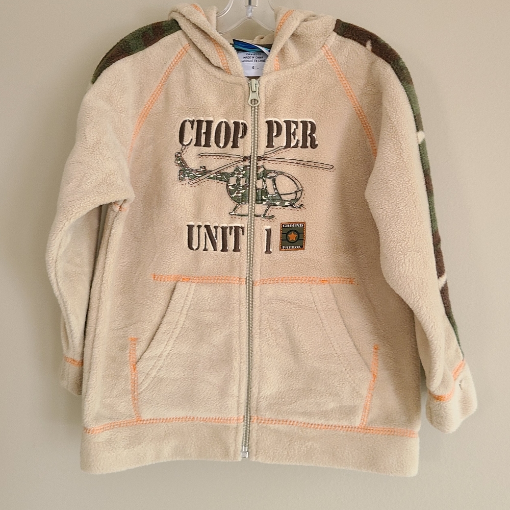 Tan fleece hoodie